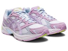 Asics Gel 1130, Good Walking Shoes, Comfortable Running Shoes, Shoes Asics, Pretty Shoes Sneakers, White Lilac, Cute Sneakers