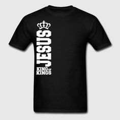 Jesus King Of Kings, Jesus Crown, Jesus King, Christian Tshirts Women, Christian Clothes, Crown King, Graphic Design Style, Logo Design Inspiration Branding