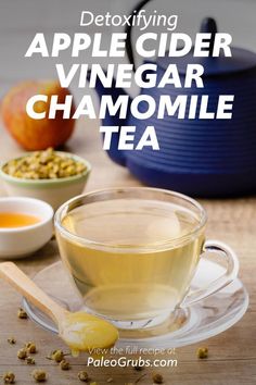 an apple cider vinegar chamomile tea recipe