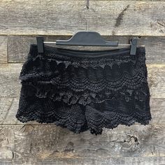 Urban Outfitters/Pins & Needles Crochet Lace Shorts With Side Zip. Never Worn! Sized As An 8, But Runs Small. Better-Suited For A 2-4! Hand-Wash. 100% Cotton From A Smoke-Free Home! Casual Party Bottoms With Lace Trim, Crochet Lace Shorts, Urban Outfitters Shorts, Crochet Lace, Lace Shorts, Side Zip, Urban Outfitters, Hand Wash, Womens Shorts