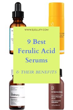 9 Best Face Serums With Ferulic Acid Amino Acids Benefits, Ce Ferulic, Serum Benefits, Best Face Serum, Face Serums, Antioxidant Serum, Retinol Serum, Best Face