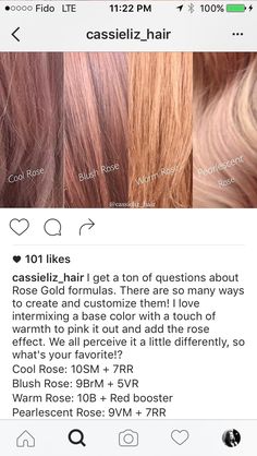 Redken Rose Brown Formula, Matrix Rose Gold Formula, Rose Gold Brown Hair Color, Redken Rose Gold Formula Shades Eq, Redken Strawberry Blonde Formula, Strawberry Blonde Shades Eq Formula, Gold Brown Hair Color