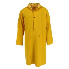 BeltOutlet.com - Tuff Grip Men's Rain Coat with Detachable Hood Fireproof Blanket, Yellow Rain Coat, Mens Rain Jacket, Mens Raincoat, Rain Suit, Waterproof Rain Jacket, Yellow Raincoat, Hooded Raincoat, Rain Gear