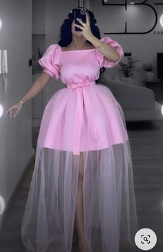 Dress To Wear On Birthday For Women, See Thought Dresses, Classy Birthday Outfit Dresses, Short Birthday Outfit, Pretty Birthday Dresses, Prom Dresses Ruffles, Dresses Ruffles, Dinner Gowns