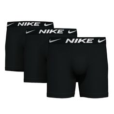 Classic comfort. Thanks to their performance design, these men's Nike microfiber boxer briefs keep you comfortable all day long. Click on this MEN'S GUIDE to find the perfect fit and more! 3-pack Nike Dri-FIT technology helps you stay dry and comfortable Smooth, stretch microfiber construction providesr ease of movement Flat seams Made with recycled materials Signature banded leg hem No flyFIT & SIZING Regular fit 6-inch approximate inseamFABRIC & CARE 92% recycled polyester, 8% elastane Machine Tall Chest, Nike Brand, Intense Workout, Big & Tall, Sporty Style, Boxer Briefs, Black Print, Men's Nike, Nike Dri Fit