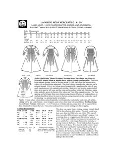 an instruction manual for sewing the long - sleeved dress