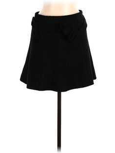 Zara Casual Skirt Size: Medium Bottoms - used. No Fabric Content, Solid | Zara Casual Skirt: Black Solid Bottoms - Size Medium Affordable Lined Mini Skirt By Zara, Casual Skirt, Black Solid, Zara Black, Skirt Black, Black Casual, Womens Bottoms, Women Handbags, Zara