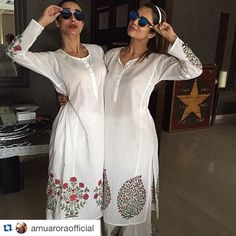 Mughal Prints, Amrita Arora, Malaika Arora Khan, Kurta Patterns, Malaika Arora, Stylish Mom, Indian Attire