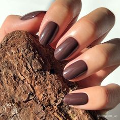 Brown Nail, September Nails, Fall Gel Nails, Fall Nail Art Designs, Fall Nail Art, Fall Nail Colors, Brown Nails, Fall Nail, Classy Nails