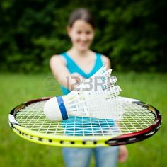 Portrait Of Red-haired Girl On Green Grass Stock Photo, Picture ... Photo Theme, Playing Badminton, Sport Portraits, Graduation Poses, Summer Trees, Tree Woman, City Park