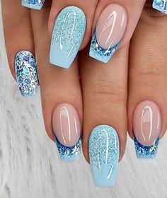 Graduation Nails, Spring Nail Designs, Manicure Gel, Fancy Nails Designs, Brighter Days, White Nail Art, Pretty Nail Art Designs, Sparkle Nails, Short Acrylic Nails Designs