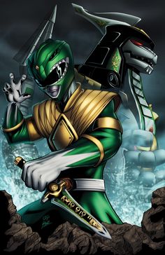 Green Ranger Art, Rangers Tattoo