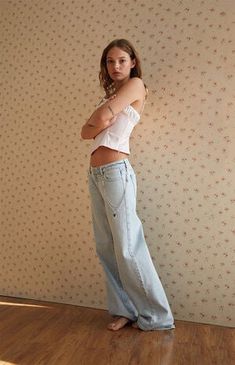 Low Rise Wide Leg Jeans, Alana Champion, Fabric Heart, Trend Style, Low Rise Jeans, Exclusive Collection, Pacsun, Wide Leg Jeans, Leg Jeans