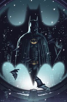 the batman movie poster is shown in this image