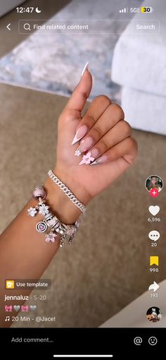 Hello 16, Nails Tech, Birthday Nail, Girly Bracelets, Pretty Hand Tattoos, Nail Logo