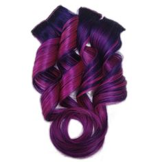 Midnight Gem has Gemstone sensations with her Purple and Violet Fuchsia colors. The Details: •4 Piece set •Each piece is about 1.5" wide •Double Drawn 100% Remy Human Hair Meaning they not only LOOK like real hair, they ARE real hair and can be heat styled, cut and color as you could with your own natural hair. •Optional Root Color is 1"- 1.5" long Add color to your hair without damaging chemicals and upkeep or commitment to any colors! Also add volume to your hair as these are Double Drawn, Rem Root Color, Colored Hair Extensions, Remy Human Hair Extensions, 100 Remy Human Hair, Color Melting, Fuchsia Color, Heat Styling Products, Remy Human Hair, Human Hair Extensions