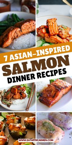 Cook up a delicious, healthy meal in minutes with these 7 Quick And Easy Salmon Dinner Recipes! These recipes are perfect for busy weeknights, offering a variety of flavors from citrusy to savory. Easy to make and packed with nutrients, these salmon dishes are great for meal prep or a simple family dinner. Save this pin and enjoy a quick, wholesome salmon dinner any night of the week! Christmas Seafood, Easy Salmon Dinner, Healthy Salmon Dinner, Asian Salmon Recipes, Salmon Dinner Recipes, Vegetarian Oyster Sauce, Easy Salmon Recipes, Salmon Seasoning, Fried Salmon