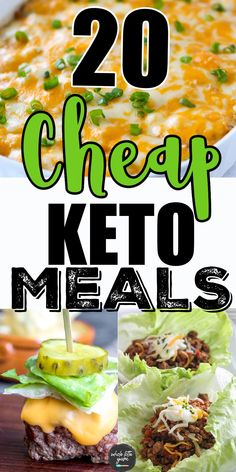 20 cheap keto meals that are easy to make