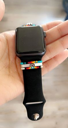 Aztec Watch Cuff | Etsy Trendy Adjustable Watch Band With Extender, Trendy Silver Beaded Watch Band, Adjustable Silver Beaded Watch Accessories, Adjustable Black Beaded Apple Watch Band, Trendy Adjustable Black Watch Bands, Trendy Black Adjustable Watch Bands, Farm Jewelry, Cute Apple Watch Bands, Western Fashion Jewelry