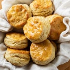 a bunch of biscuits that are in a bag