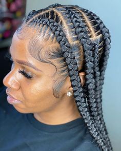 40 Creative Pop Smoke Braids Protective Hairstyles To Try Cornrows And Twists, 2 Braids