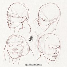 the steps to drawing head and shoulders