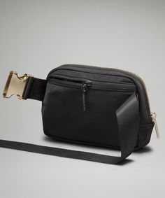 Phone, keys, wallet. Keep them close in this versatile belt bag that helps you get out the door and on to your next adventure. Designed for Casual. Bag dimensions: 19cm x 5.5cm x 13cm (7.5" x 2" x 5"):Strap length when fully extended: 106cm (41.7"):Volume: 1L. Exterior zippered pocket to secure your valuables. Interior pockets hold the essentials. Once you find your perfect fit, tuck the excess belt bag strap into the elastic loops. Versatile Lululemon Bag With Functional Pockets, Versatile Everyday Lululemon Belt Bag, Versatile Lululemon Belt Bag With Removable Pouch, Versatile Black Lululemon Bag, Lululemon Versatile Belt Bag With Removable Pouch, Functional Lululemon Belt Bag With Zipper Pouch, Versatile Lululemon Belt Bag With Zipper, Lululemon Belt Bag With Zipper Pouch For Travel, Everyday Lululemon Belt Bag With Zipper Pocket