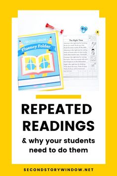 a book with the title repeated readings and why your students need to do them