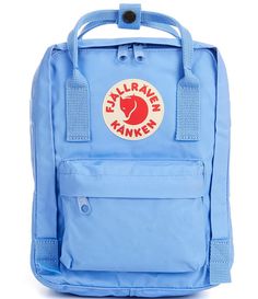 Fjallraven Kanken Mini Bag Ultramarine Backpack | Dillard's Mini Fjallraven Backpack, Fjallraven Kanken Mini Bag, Fjallraven Kanken Backpack Mini, Fjallraven Kanken Royal Blue, Fjallraven Kanken Backpack Fog Pink, Kanken Mini, Cute Backpacks, Shopping Spree, Seat Pads