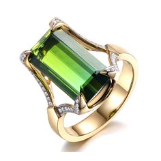 PRICES MAY VARY. ❤DESIGN: Green statement ring with elegant square shape design, suitable for women in all ages, statement rings for women is great as gift for ladies and girls. ❤ MATERIALS: Green crystal rings for women made of copper 18 k plating & quartz stone. Size 8 woman ring is very friendly to sensitive skin. No nickel, no lead, no discoloration and no rust. Healthy, ❤ Crystal green ring with exquisite polish techniques and the design of us is unique, dreamy and romantic! ❤ Statement rin Blue Champagne, Morganite Engagement Ring Set, Rose Gold Promise Ring, Pink Morganite Engagement Ring, Diamond Eternity Wedding Band, Gold Anniversary Rings, Colored Stone Rings, Gold Color Ring, Engagement Wedding Ring Sets