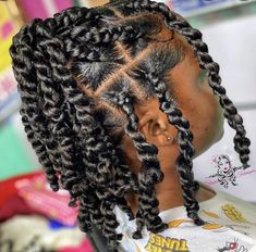 Hairstyles For Little Black Girls Kids Graduation, Protective Hairstyles For Little Black Girls Easy, Hair For Black Girls Kids, Kids Hairstyles Twists, Twists For Little Black Girls Hair, Child Hairstyles Girl Black, Hairstyles For Preteens Black, Big Girl Hairstyles Black Kids, Kid Protective Hairstyles