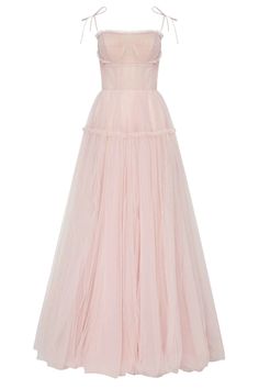 Misty Rose Lady Penelope, Milla Dresses, Princess Vibes, Straight Across Neckline, Yule Ball, Dress Weights, Misty Rose, Pink Moon, فستان سهرة