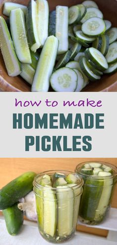 Homemade refrigerator dill pickles Sour Dill Pickle Recipe Canning, Organic Pickle Recipe, Open Kettle Pickles, Sour Pickles Homemade, Sour Dill Pickle Recipe, Sour Pickle Recipe, Fermented Pickles Recipe, Pickle Ideas, Pickles Canning