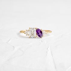 Customize the marquise cut stone in your ring design! January: Mozambique Garnet (Dark red, AA quality) February: Amethyst (Dark purple, AAA quality) March: Aquamarine (Ice blue, AA quality) April: Diamond (Lab-grown, SI clarity, G+ color) May: Emerald (Lab-grown) June: Alexandrite (Lab-grown) July: Ruby (Lab-grown) August: Peridot (AA quality) September: Sapphire (Lab-grown, Dark blue) October: Tourmaline (Green, AA quality) November: Citrine (Orange, AA quality) December: London Blue Topaz (AA September Sapphire, Blue October, Marquise Ring, Pear Cut Diamond, Emerald Cut Diamond, Band Jewelry, Oval Cut Diamond, Diamond Drops, Emerald Cut Diamonds