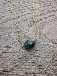 This dainty necklace features a tiny faceted nugget-shaped blue apatite pendant. All of my photos are taken in natural light. Colors do vary on different monitors; please keep this in mind. Please note the variance in shape, size, & coloring of these stones. Made with a dainty hypoallergenic chain & matching components- choose from from stainless steel, gold-plated stainless steel (shown in photos), sterling silver, or gold-filled. The closure is a 10mm lobster clasp for the stainless steel opti Apatite Necklace, Smoky Quartz Necklace, Collar Bone, Crescent Moon Necklace, Blue Apatite, My Photos, Quartz Necklace, Gorgeous Necklaces, Dainty Necklace