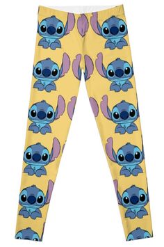 Super stretchy and durable polyester full-length leggings. Vibrant high-quality sublimation print across the front and back. Size range XXS-XL. Take the adorable Stitch to wherever you go with you. Lilo And Stitch, Sublimation Printing, Full Length, Multi Color, Leggings, Range, High Quality