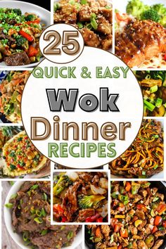 25 quick and easy wok dinner recipes