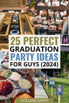 25 perfect graduation party ideas for guys