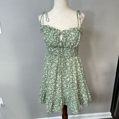 Nwt Condition. Lined. Hidden Zipper. Measurements As Photoed. No Holes, Rips Or Stains. Smoke Free Home. All Sales Final. Cider Dresses, Spaghetti Strap Dress, Strap Dress, Spaghetti Strap Dresses, Hidden Zipper, Cider, Spaghetti Strap, Spaghetti, Floral Print