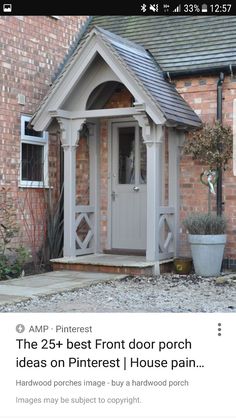 the 25 best front door porch ideas on pinterest i house plans and designs