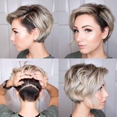 Pixie Bob Hairstyles, Longer Pixie Haircut, Pixie Bob Haircut, Short Hair Over 60, Bob Haircuts For Women, Penteado Cabelo Curto, Hair Images, Undercut Hairstyles, Short Hairstyle