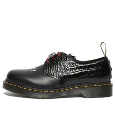 Dr. Martens 1461 WB Lost Boys Leather Oxford Shoes 'Black' 27941001 (Unisex) Leather Oxford Shoes, Lost Boys, Beetlejuice, Shoes Black, Dr. Martens, Black Shoes, Oxford Shoes, Oxford, Lost