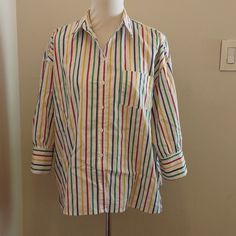 Pomander Place By Tuckernuck Nwt Armpit To Armpit 27" Sleeve 15.5" Length 28" Multicolor Collared Shirt For Daywear, Casual Multicolor Shirt For Daywear, Casual Multicolor Daywear Shirt, High Low Shirt, Oxford White, Boyfriend Shirt, Dot Tops, Red Green, Shirt Jacket