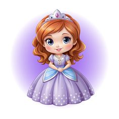 Sofia The First Clipart, Sofia The First Png, Sofia The First Cartoon, Sofia The First Party, Princesa Sophia, Disney Princesses And Princes, Diy Cake Topper, Cartoon Pictures, Princess Cartoon