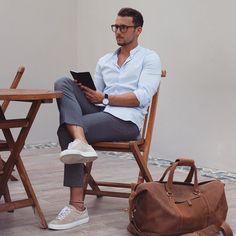 Casual Shirts Outfit, Summer Business Attire, Best Business Casual Outfits, Mens Fashion Blog, Manama