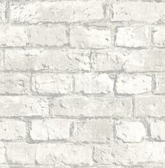 a white brick wallpaper background