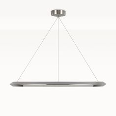 a suspended light fixture on a white background