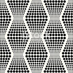 an abstract black and white pattern