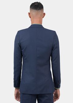 Jacket & pants included. Vest optional. Delivered in just 3 weeks. Free shipping. Covered by our Free Remake Guarantee. Complete the look with Shirts, Ties & Squares. Aegean Blue, Custom Made Suits, Wool Suit, Cashmere Wool, Blue Suit, 3 Weeks, Chef's Jackets, Wool Blend, Cashmere