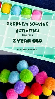 Simple DIY activities perfect for toddler development, working on fine motor skills, colour recognition, cause and effect but all based around problem solving to help with cognitive development. Perfect for a 2 year old but easily modifiable for a younger baby or preschooler - always under supervision. Cognitive Development For Toddlers, Fine Motor Skills Activities 2 Year, Problem Solving Activities For Toddlers, Cognitive Activities For Toddlers, Cognitive Development Activities, Cause And Effect Activities, Cognitive Activities, Problem Solving Activities